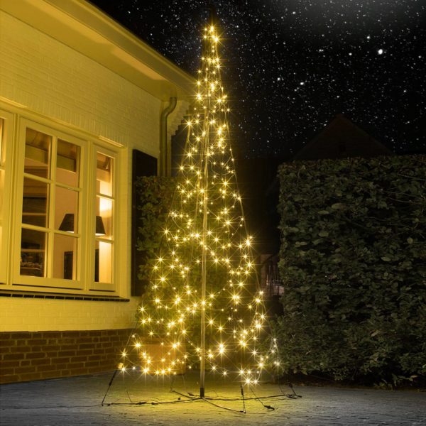 Fairybell sapin de Noël avec mât, 320 LED 300 cm Fairybell