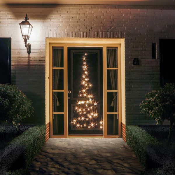 Silhouette sapin de porte Fairybell® 120 LED clign Fairybell