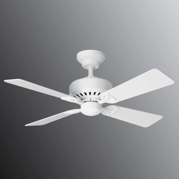 Hunter Bayport ventilateur plafond blanc/chêne Hunter