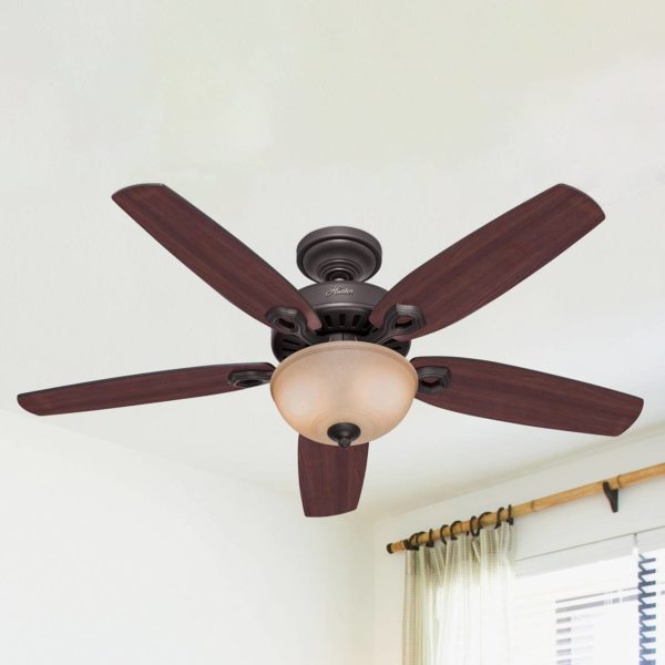 Hunter Builder Deluxe ventilateur plafond, bronze Hunter