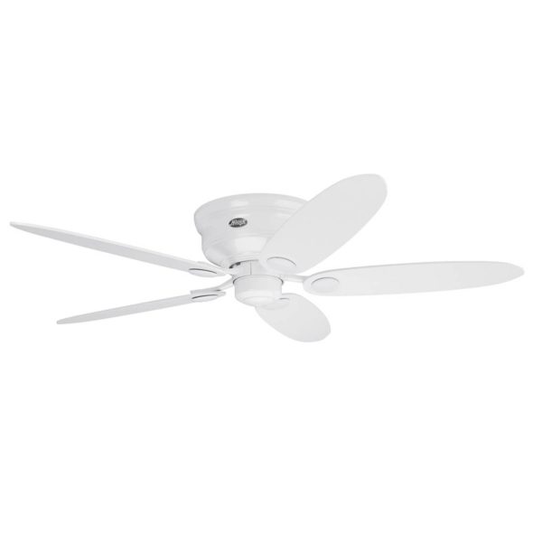 Hunter Low Profile III ventilateur blanc/érable Hunter