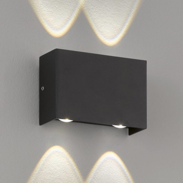 FISCHER & HONSEL Applique d'extérieur LED Tokio noire