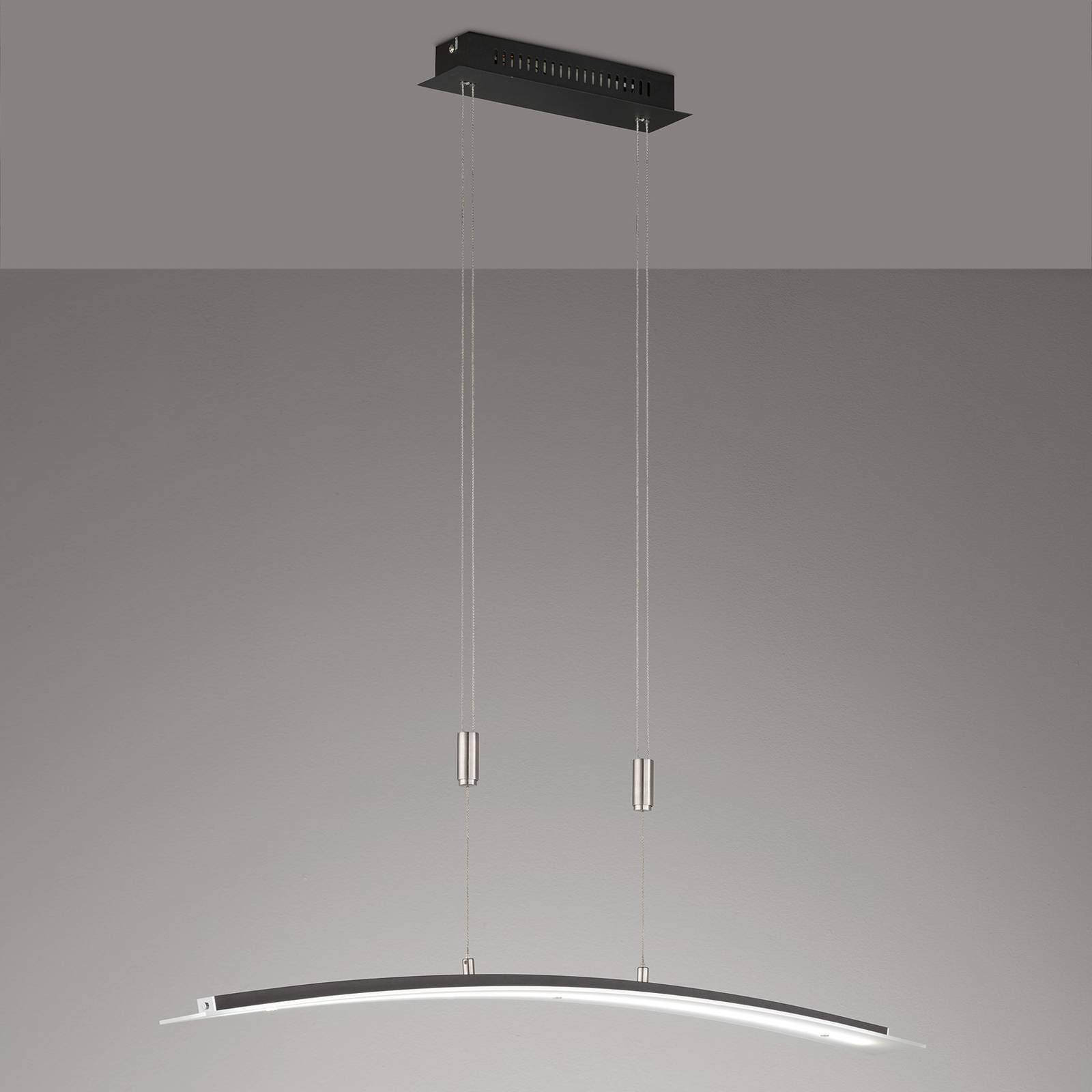 FISCHER & HONSEL Suspension LED Metis dimmable CCT noire 90cm FISCHER & HONSEL