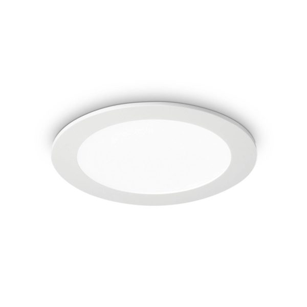 Ideallux Plafonnier encastré LED Groove round 3 000K 11