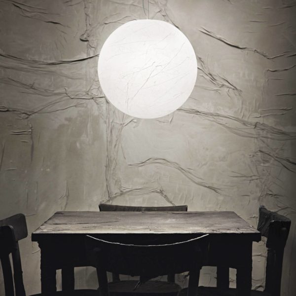 Ideallux Ideal Lux Carta suspension aspect papier Ø 40cm Ideallux
