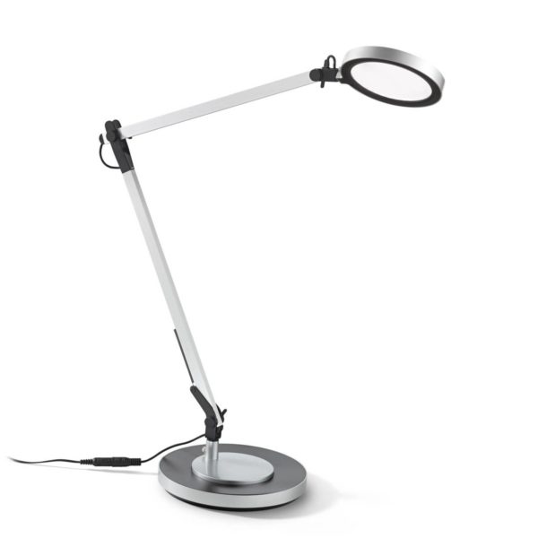 Ideallux Ideal Lux Futura lampe de bureau LED alu Ideallux