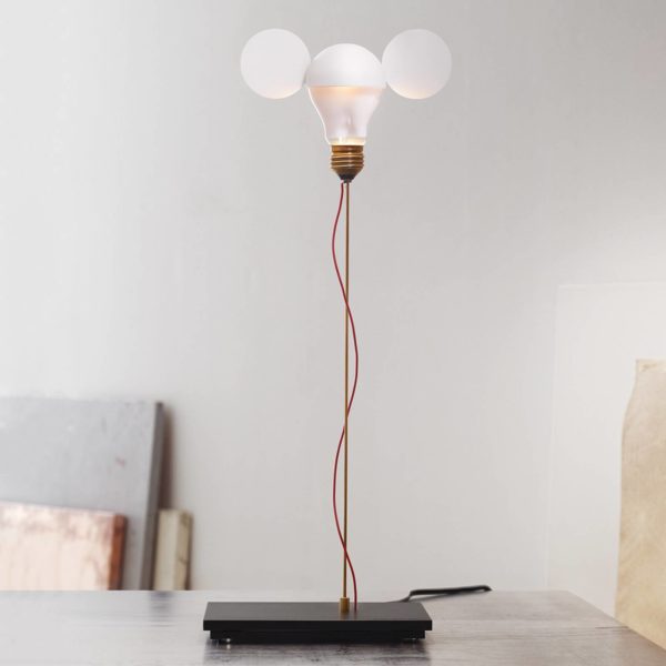 Ingo Maurer I Ricchi Poveri Toto lampe de table, blanc Ingo Maurer