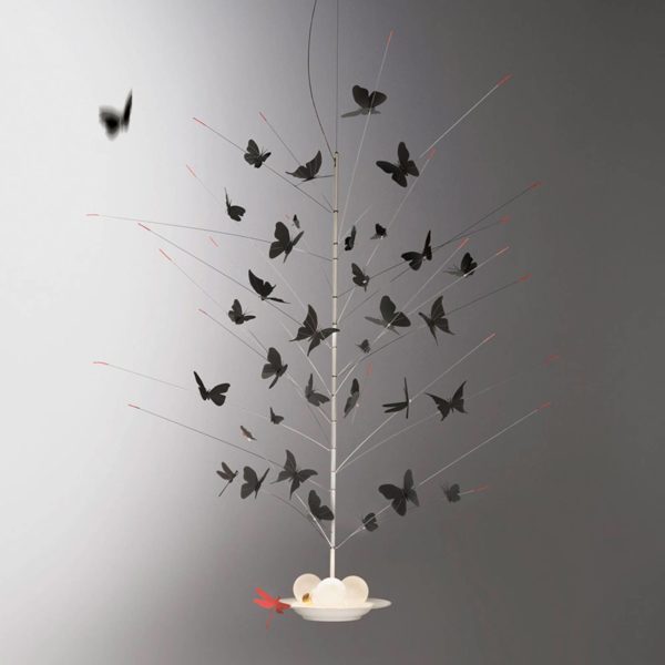 Ingo Maurer lot papillons noirs Ingo Maurer