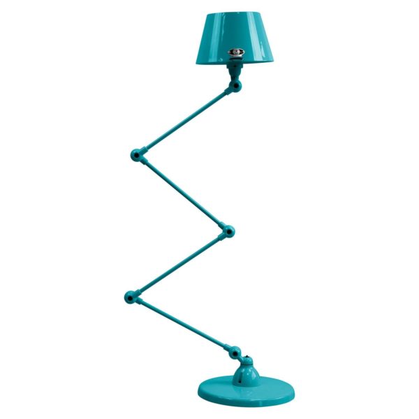 Jieldé Aicler AID433 lampadaire 4×30 cm bleu océan Jieldé