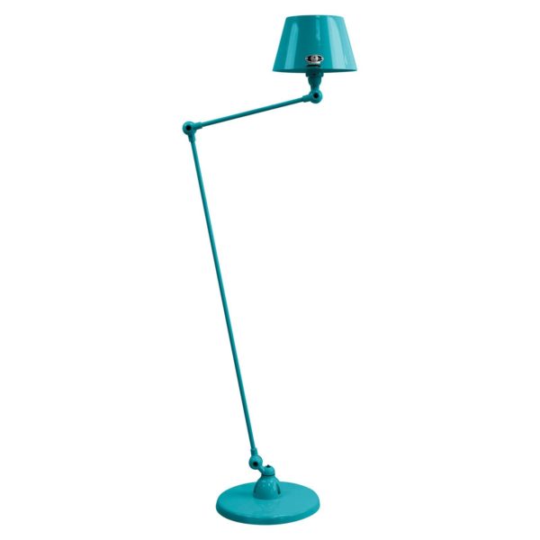 Jieldé Aicler AID833 80+30cm lampadaire bleu océan Jieldé