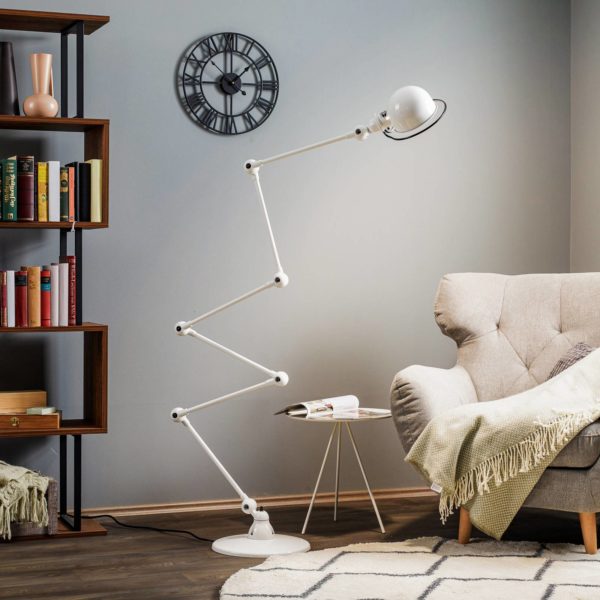 Jieldé Loft D9406 lampadaire 6×40 cm, blanc Jieldé