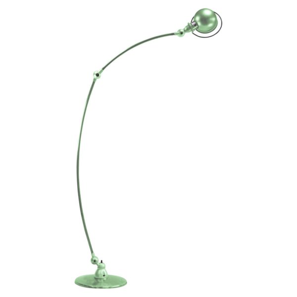 Jieldé Loft C1260 lampadaire arqué, vert menthe Jieldé