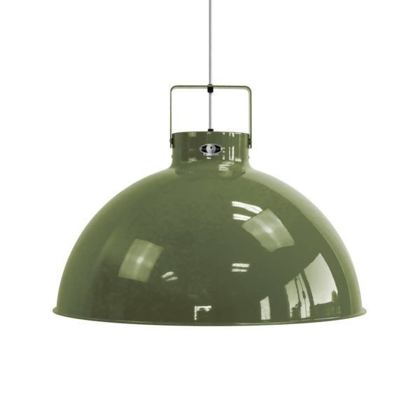 Jieldé Dante D675 suspension, vert olive, Ø 67,5cm Jieldé