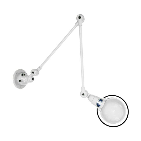 Jieldé signal SI331 applique double bras blanche Jieldé