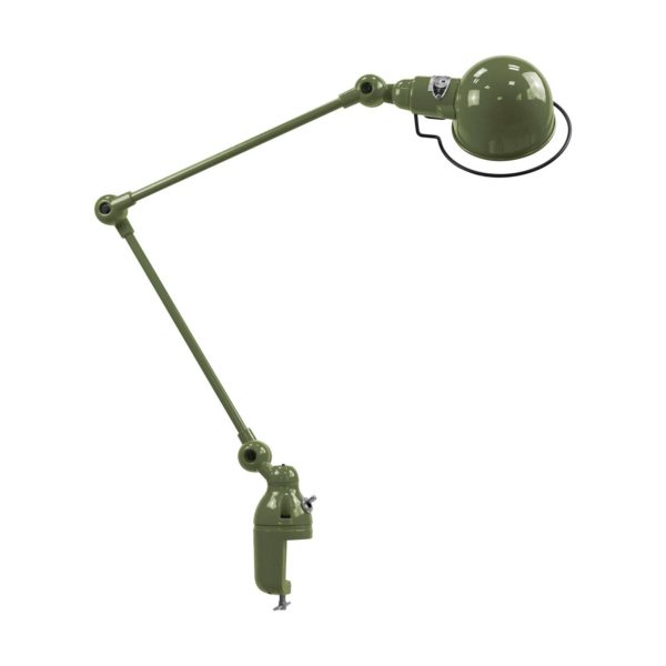 Jieldé Signal SI332 lampe à poser à pince olive Jieldé