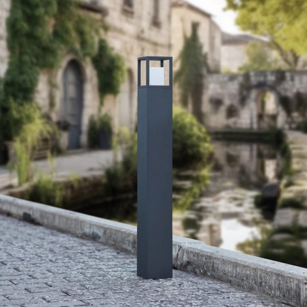 Lucande Rumina borne lumineuse LED