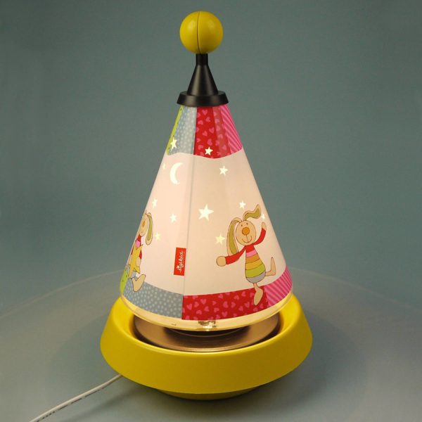 Niermann Standby Lampe table et veilleuse Carrousel Rainbow Rabbit Niermann Standby