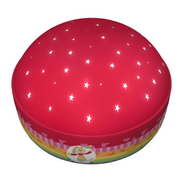 Niermann Standby Veilleuse de projection Rainbow Rabbit en rose Niermann Standby