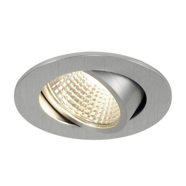 SLV New Tria 1 Set spot encastrable LED rond alu SLV