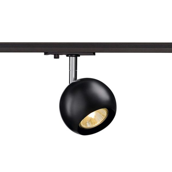 SLV Light Eye 1 spot pour rail monophasé noir SLV