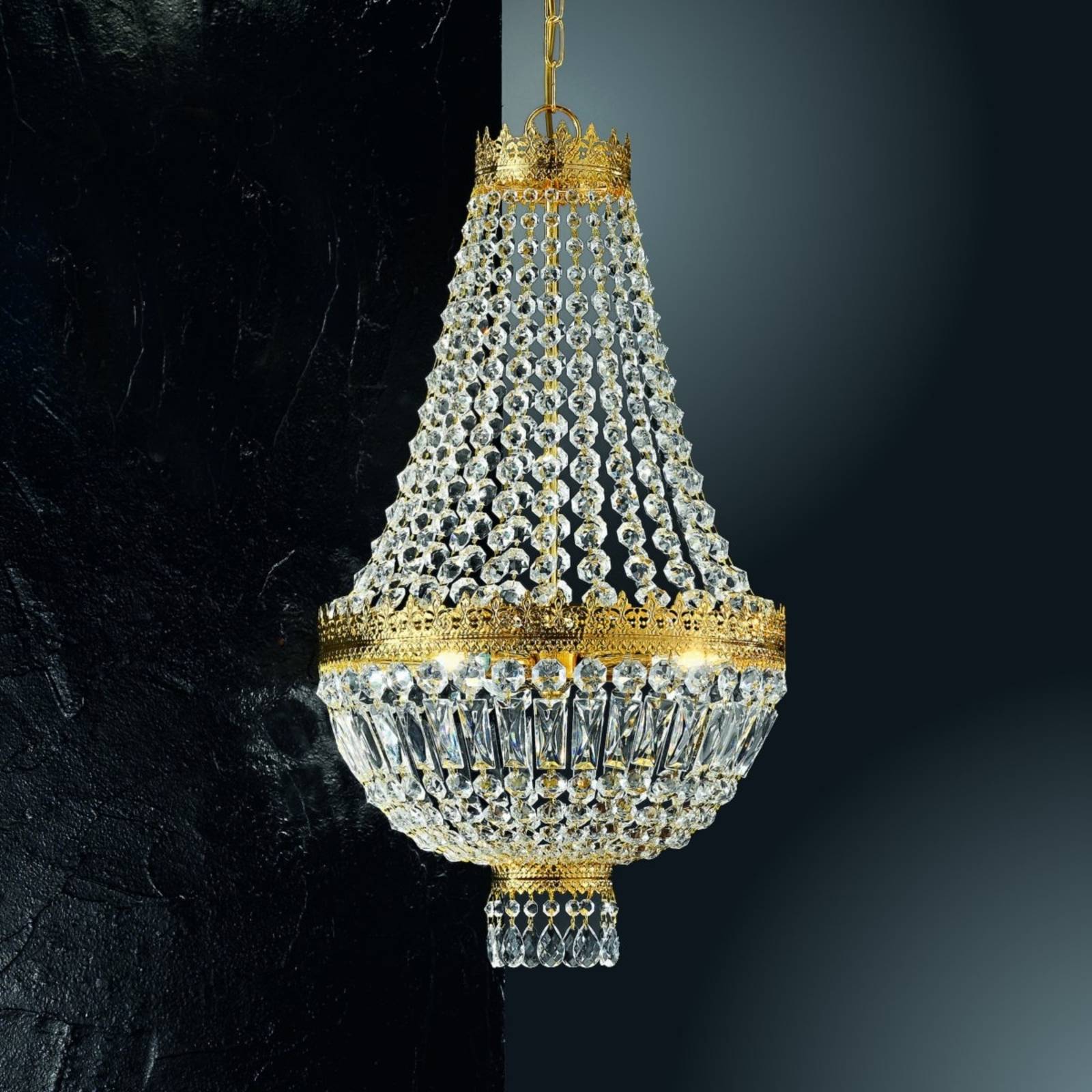 Kögl Suspension CUPOLA dorée 24 carats Kögl