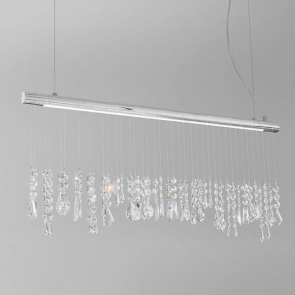 KOLARZ Stretta – suspension en cristal noble Kolarz