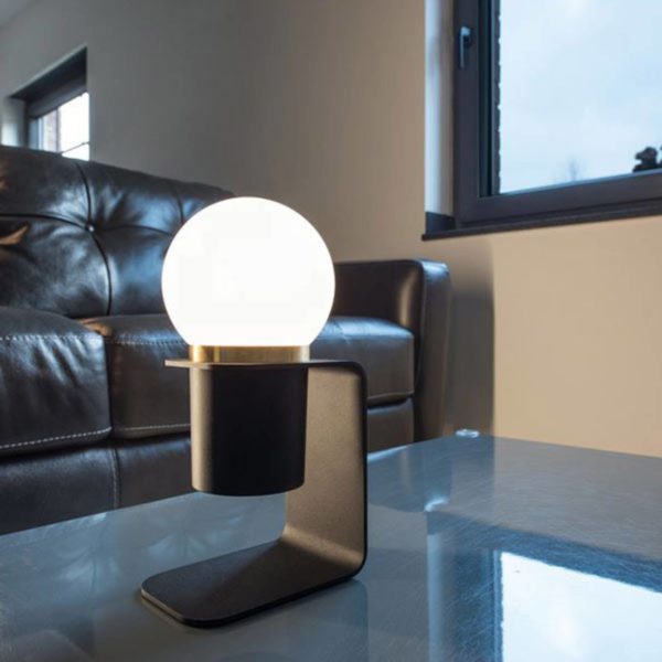 SLV Tonila lampe à poser LED noire/laiton SLV