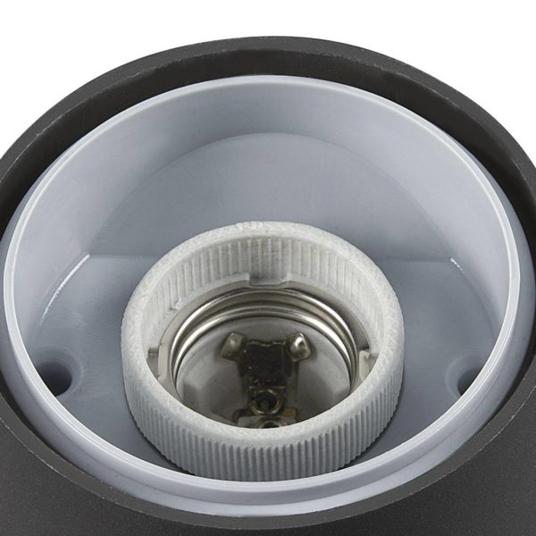 SLV Grafit Borne lumineuse anthracite Cylindre 60 cm SLV