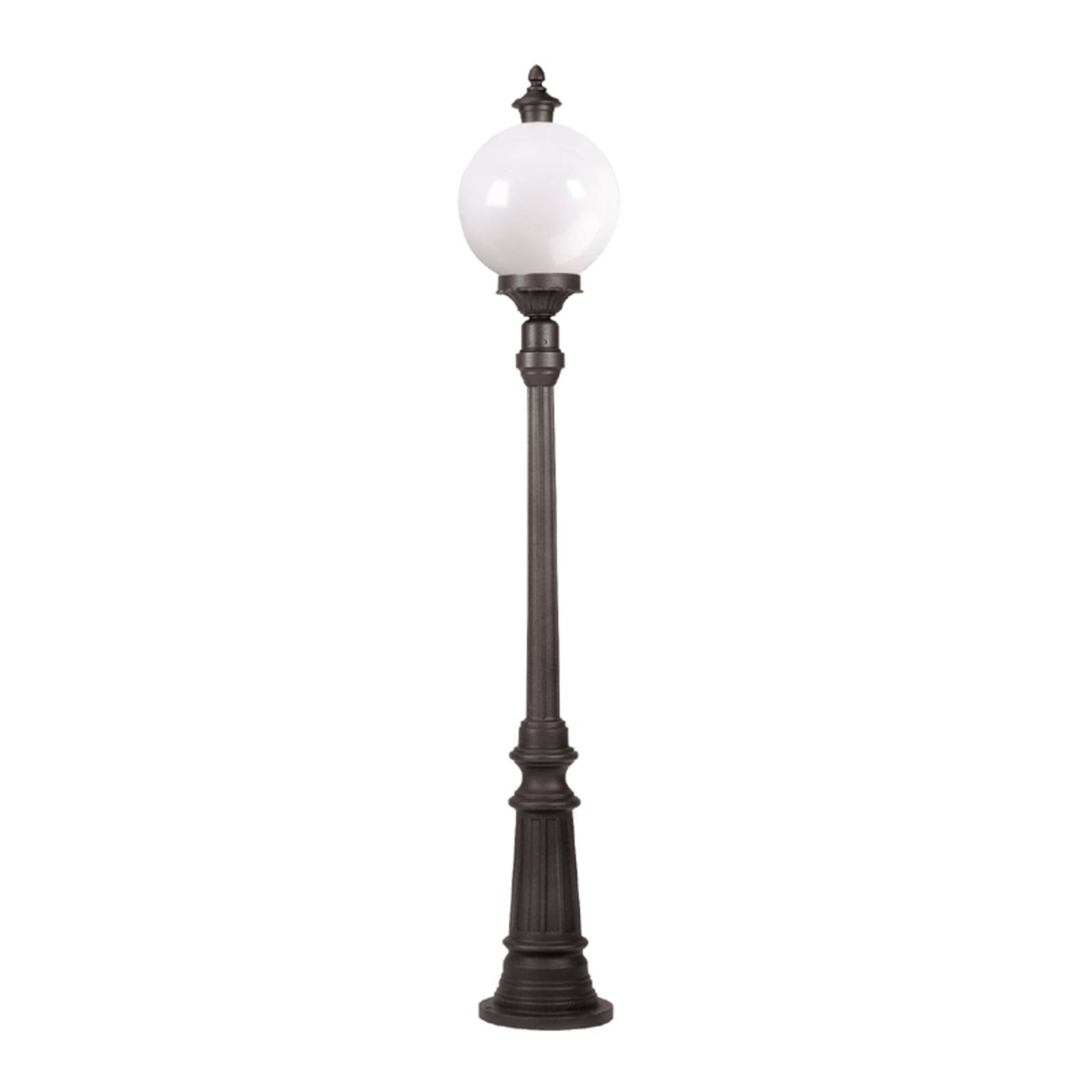 K.S. Verlichting Lampadaire d'extérieur Madeira à 1 lampe anthracite K.S. Verlichting