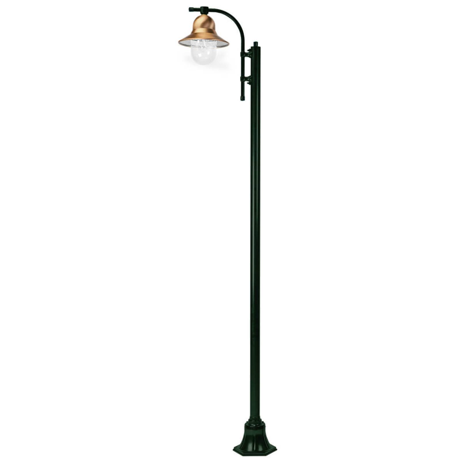 K.S. Verlichting Lampadaire Toscane à 1 lampe 240 cm vert K.S. Verlichting