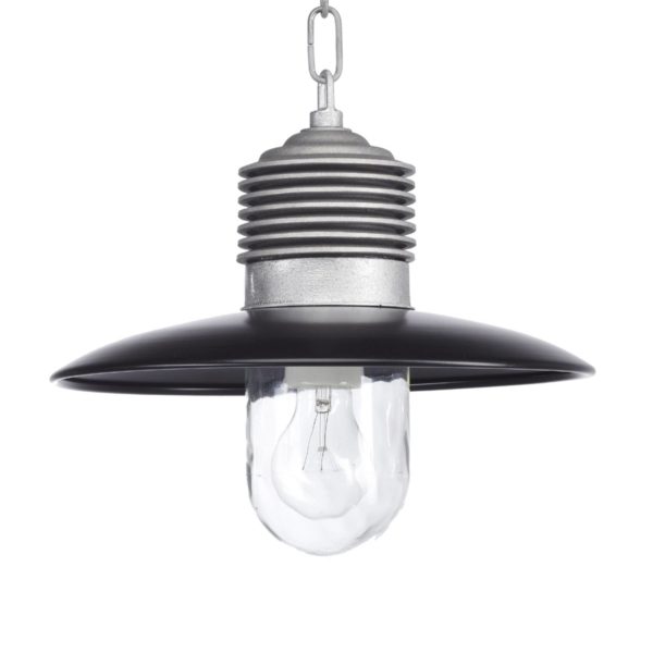 K.S. Verlichting Suspension d'extérieur classique Ampere alu/noir K.S. Verlichting