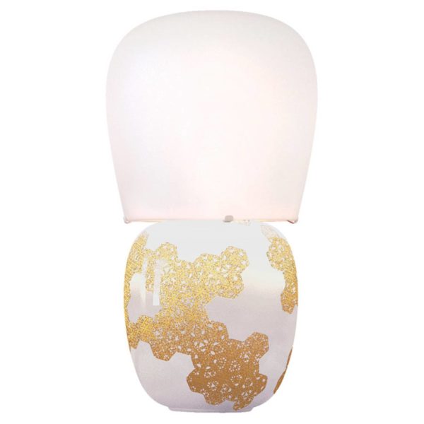 Kundalini Hive – lampe à poser en céramique, blanc Kundalini