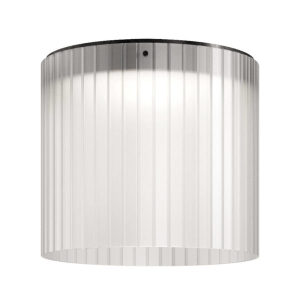 Kundalini Giass – plafonnier LED, Ø 40 cm, blanc Kundalini