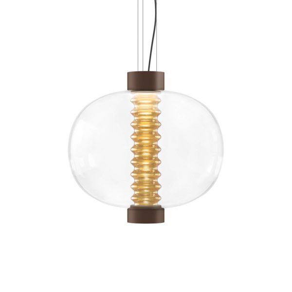 Kundalini Bolha suspension LED en verre