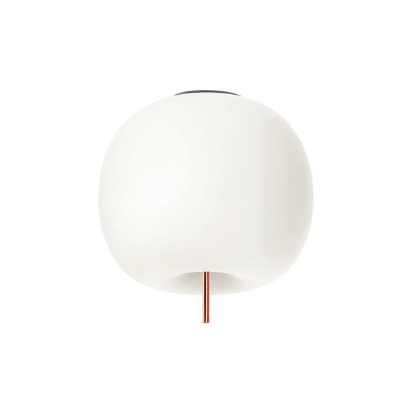 Kundalini Kushi 33 plafonnier, Ø 33 cm, cuivre Kundalini