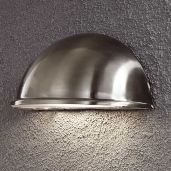 Konstsmide Superbe applique d'extérieur Torino E27  inox Konstsmide