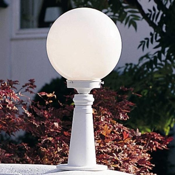 Konstsmide Luminaire blanc pour socle Arcturus Konstsmide