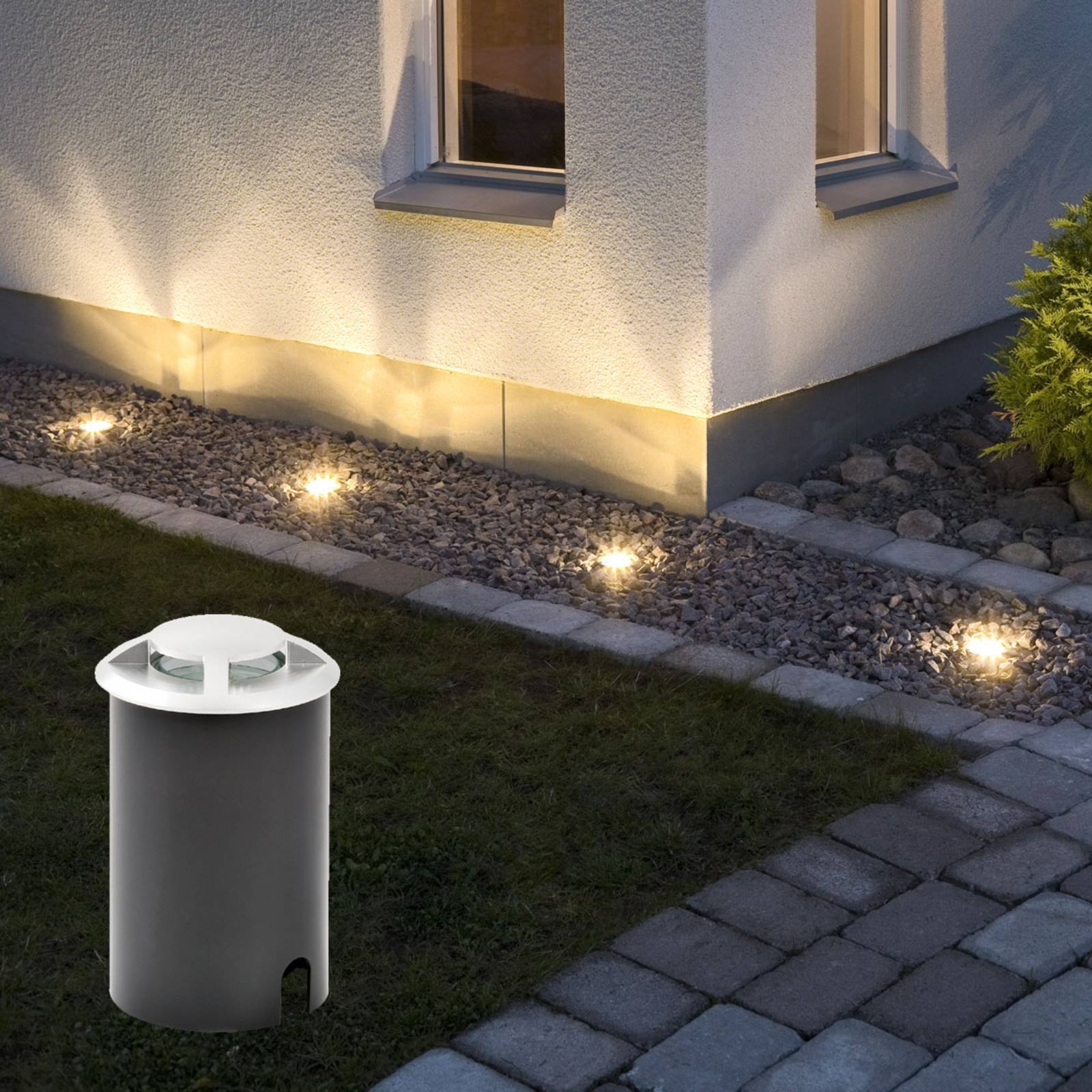 Konstsmide Luminaire encastré dans le sol décoratif HIGH POWER LED Konstsmide