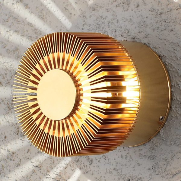 Konstsmide Applique d’extérieur LED de couleur bronze Monza Konstsmide