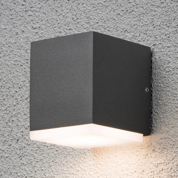 Konstsmide Applique d'extérieur LED Monza carrée 1 lampe Konstsmide