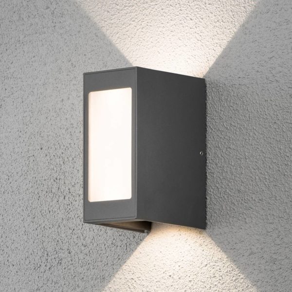 Konstsmide Applique d’extérieur LED Cremona – angle réglable Konstsmide