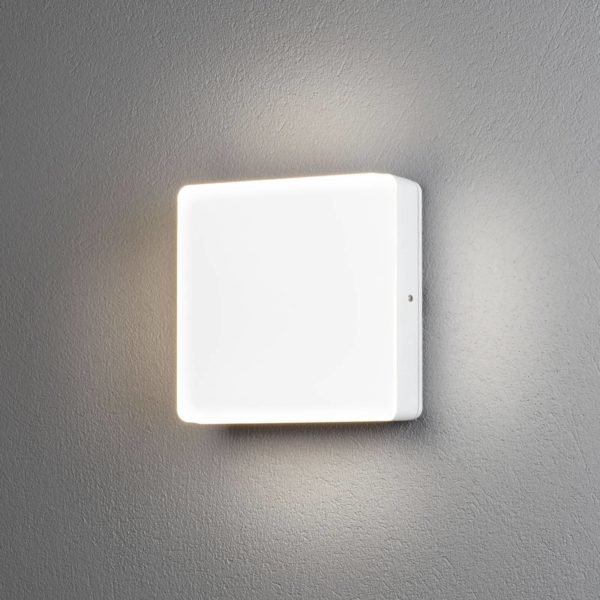 Konstsmide Applique d'ext. LED Cesena détecteur crépusculaire Konstsmide