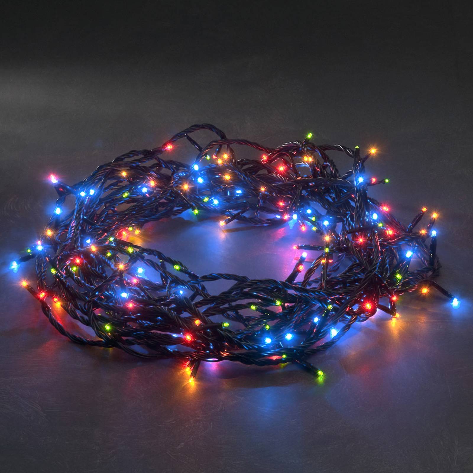 Konstsmide Christmas Micro-chaîne lumineuse LED multicolore 80 lampes 10