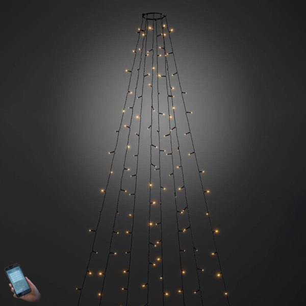 Konstsmide Christmas Manteau d'arbre LED extérieur 400-flg. Konstsmide Christmas