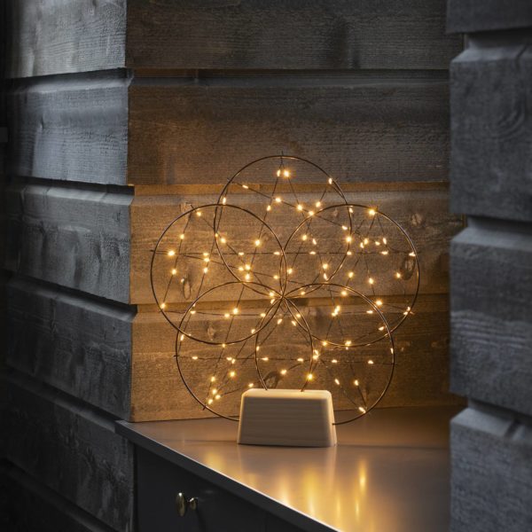 Konstsmide Christmas Lampe décorative LED 5 petits anneaux