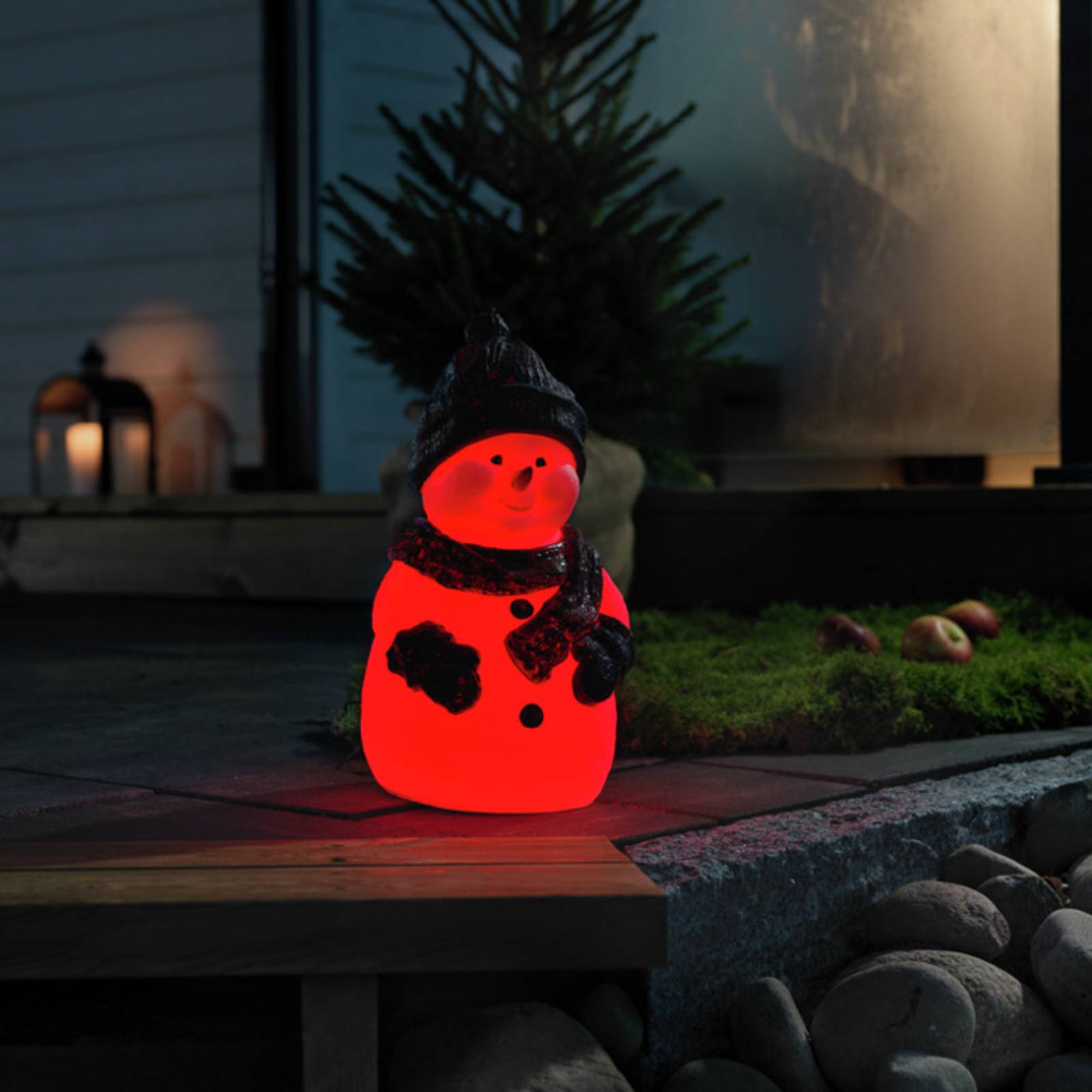 Konstsmide Christmas Figurine LED Bonhomme de neige