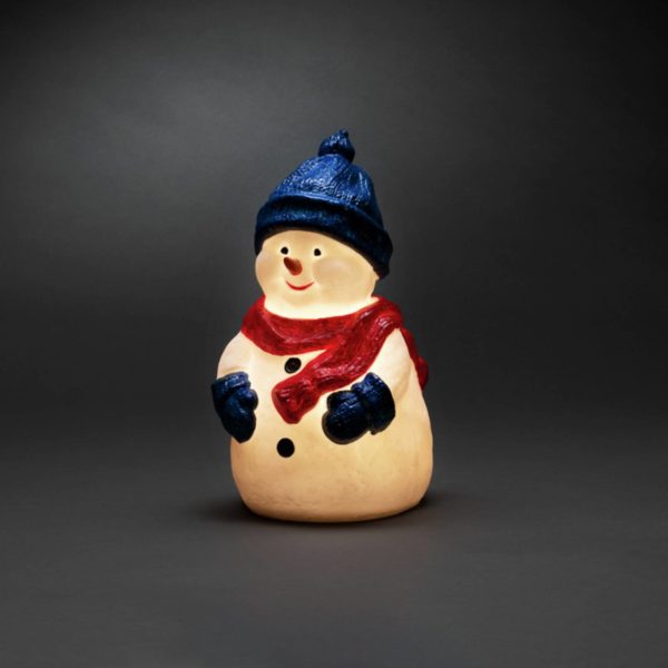 Konstsmide Christmas Figurine LED Bonhomme de neige