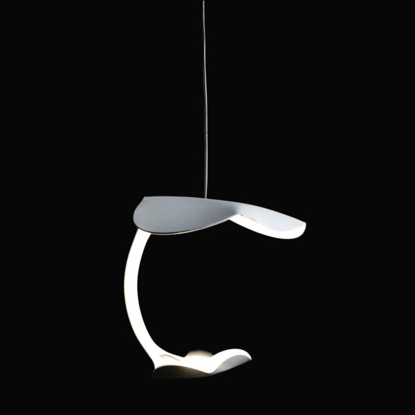 Knikerboker Le Gigine suspension 1 lampe blanche Knikerboker