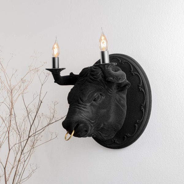 Karman Corrado applique noire en céramique velours Karman