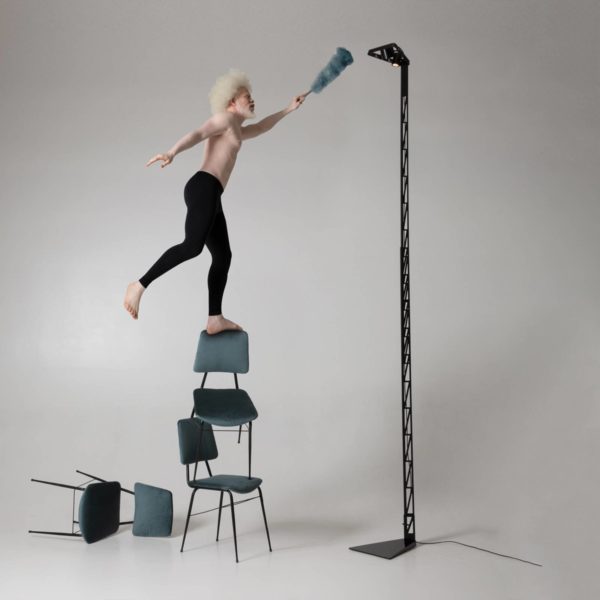 Karman Fireman lampadaire LED 2 700 K Karman